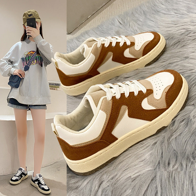Women's Flat Bottom Student Casual Shoes