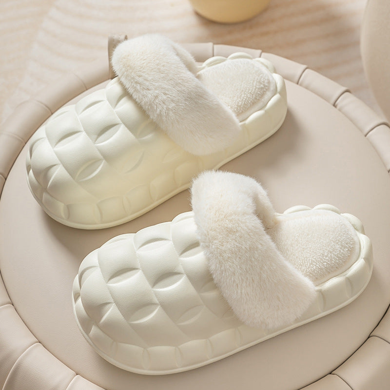 Women's Winter Warm Removable EVA Cotton Slippers