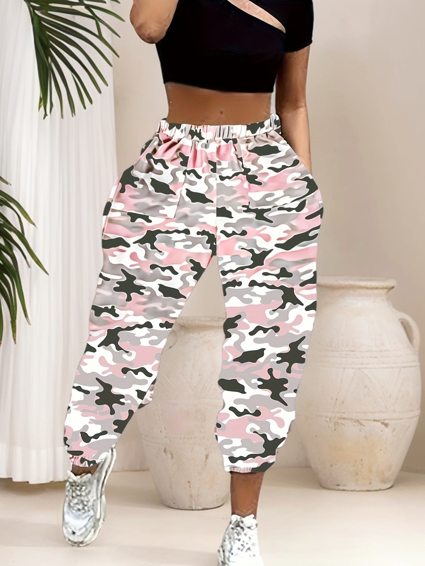 Trendy High Quality Breathable And Loose Women's Trousers