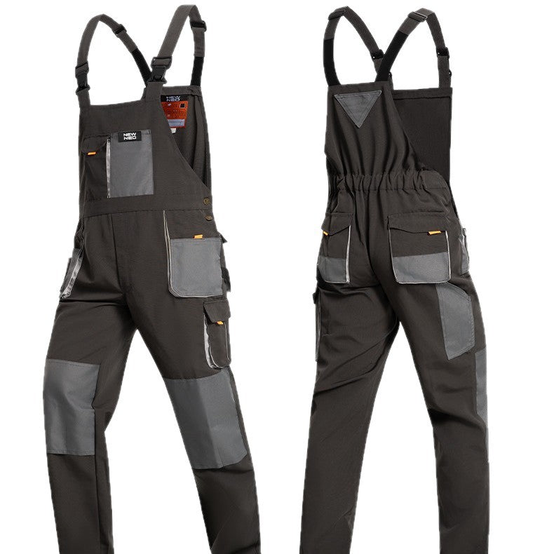 One-piece Overalls Suit Men's Long-sleeved Multi-pocket