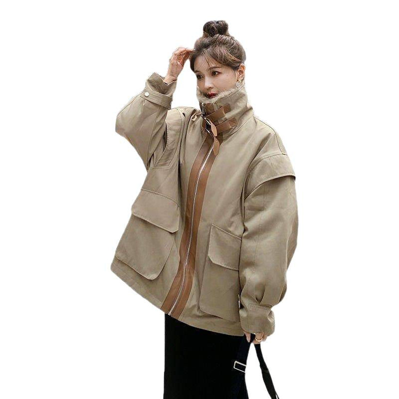 High-grade Fur-integrated Parka Cotton-padded Jacket