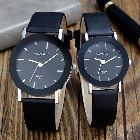 shopee Quartz Couple's Watch Simple White 175