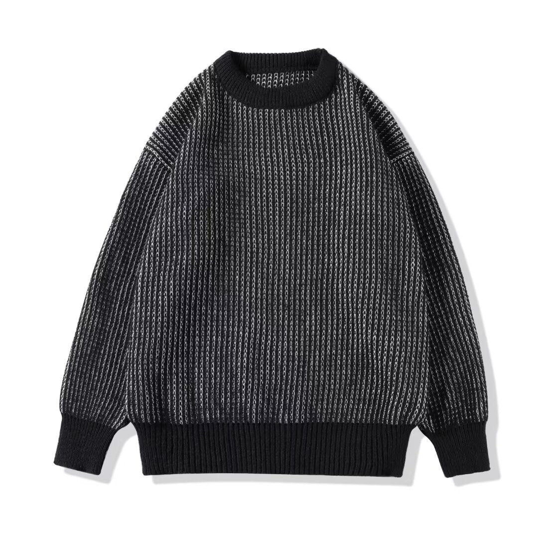 Fashion Pullover Sweater Japanese-style Retro Loose