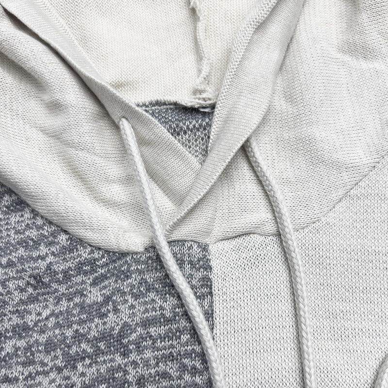 Loose Casual Hooded Pullover Sweater