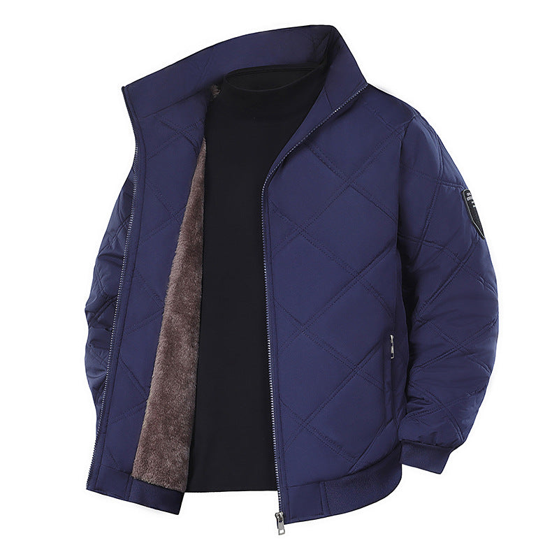 Thickened Standcolla Loosefitting Cotton Coat