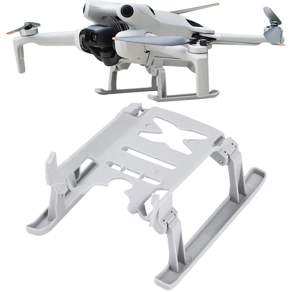 Foldable Extended Landing Gear Leg Kit Landing Gear Drone Accessories Heightening Landing Gear Protector for  Mini 4 Pro
