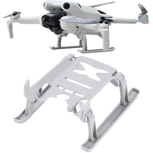 Foldable Extended Landing Gear Leg Kit Landing Gear Drone Accessories Heightening Landing Gear Protector for  Mini 4 Pro