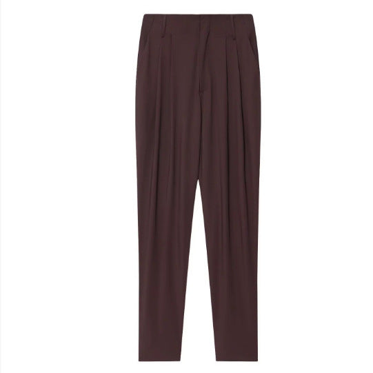 Waistband Blazer Suit Pants Suit