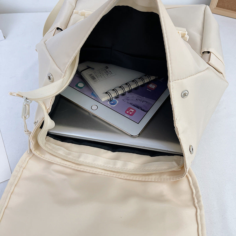 Women's Fashion Simple Large Capacity Schoolbag