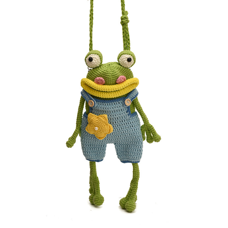 Cartoon Woven Bag New Style Sausage-mouth Design