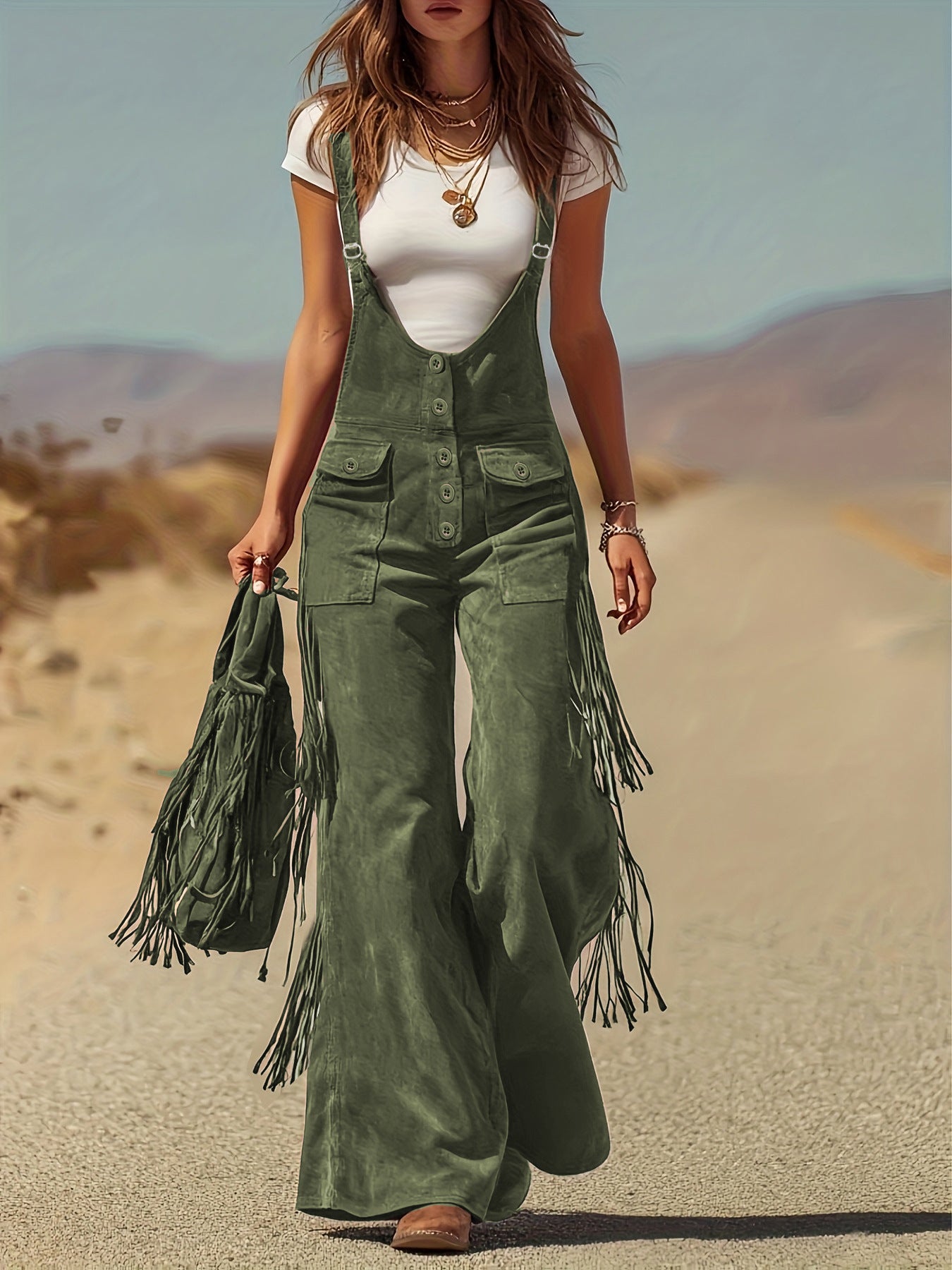 Wide Leg Overalls For Women Relaxed Workwear Inspired Style