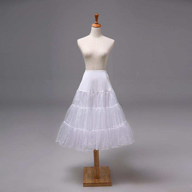 Daily Maid Costume Pettiskirt Bone Crinoline