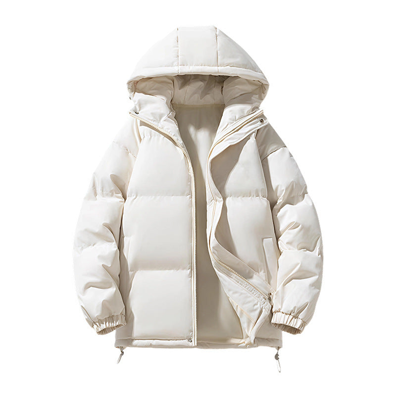 Winter Men's Cotton Hooded Loose Puffer Winter Coat