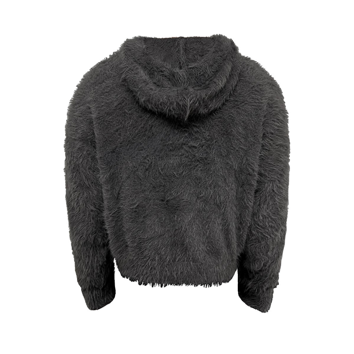 Moderne Herre Løs Plys Strikket Sweater Top