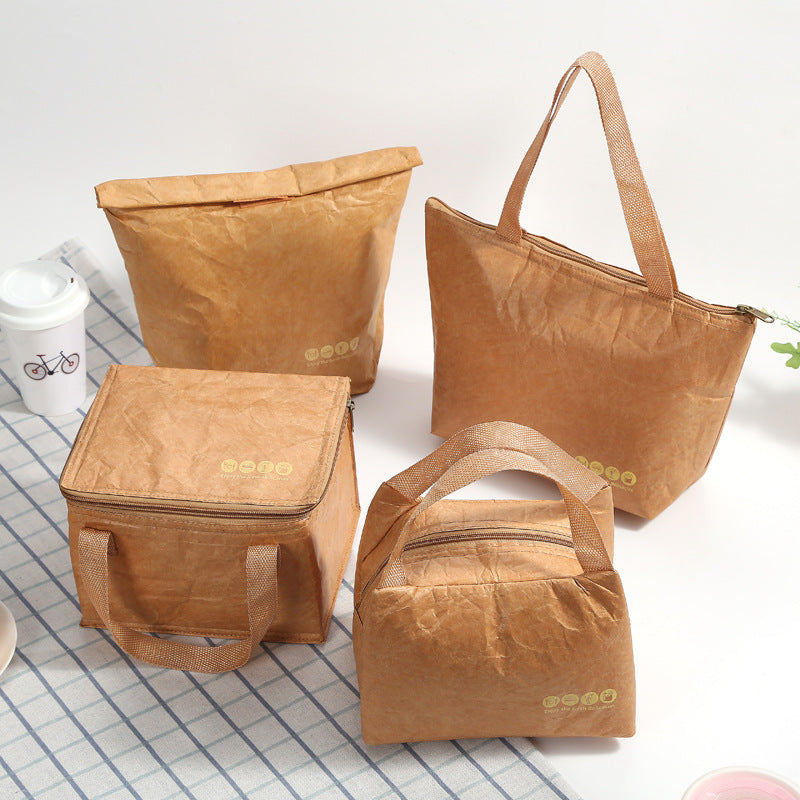 Aluminum Film Outdoor Picnic Insulation Ice Lunch Box Bag