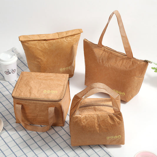 Aluminum Film Outdoor Picnic Insulation Ice Lunch Box Bag