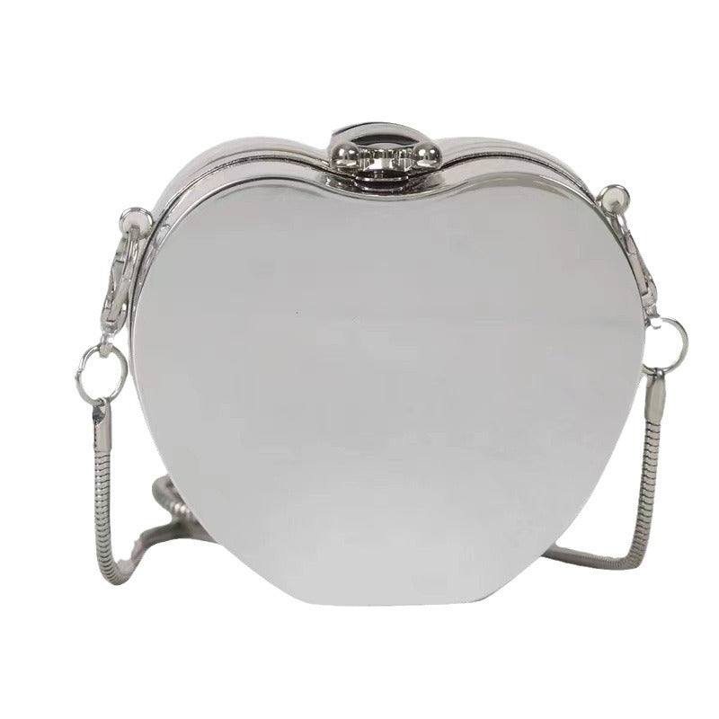 Mini rund kage cross-body taske i akryl til damer