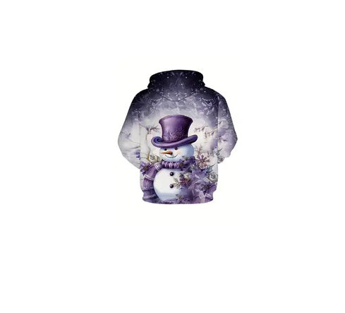Glædelig Jul Sneemand Dame Sweater