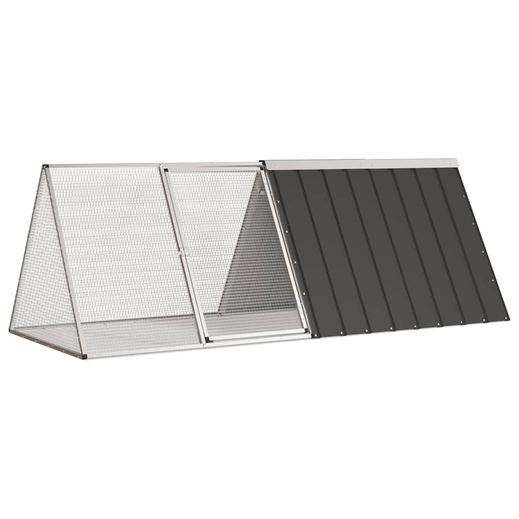 Rabbit Cage Anthracite 201.5x80, Galvanized