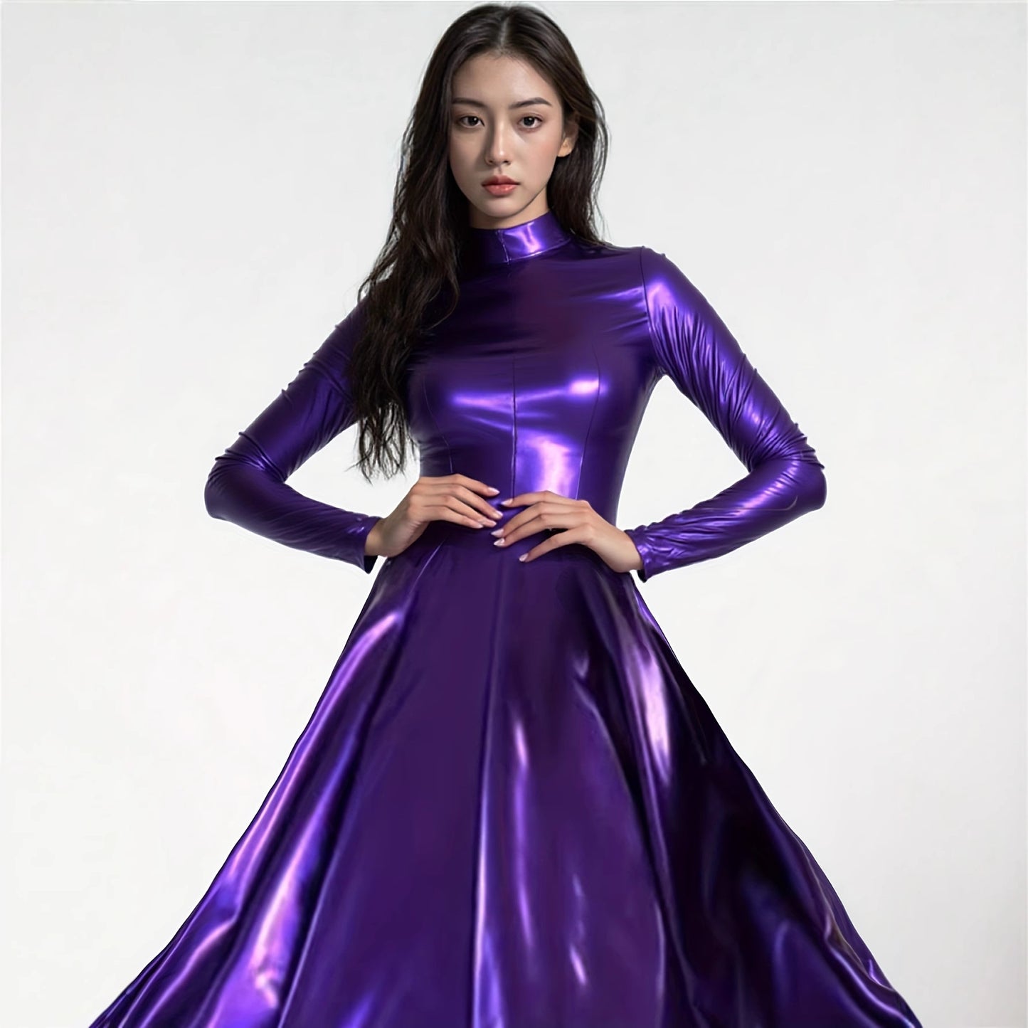 Elegant Long-sleeve Dress For Women
