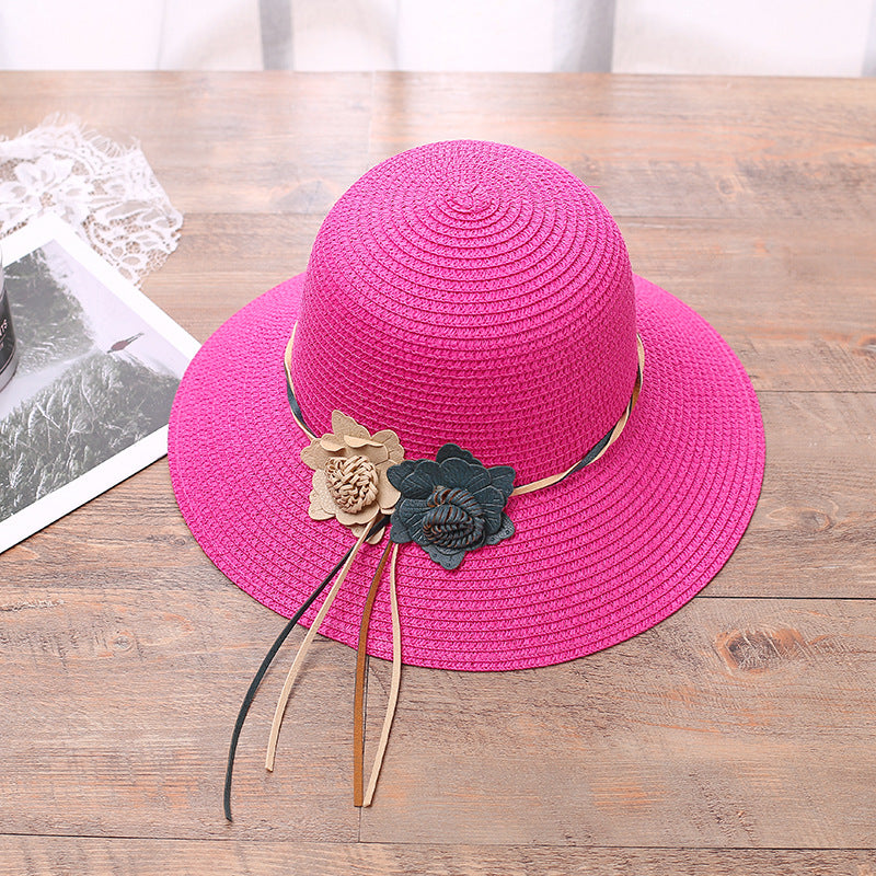 Women's Sun Protection Small Brim UV Protection Straw Hat