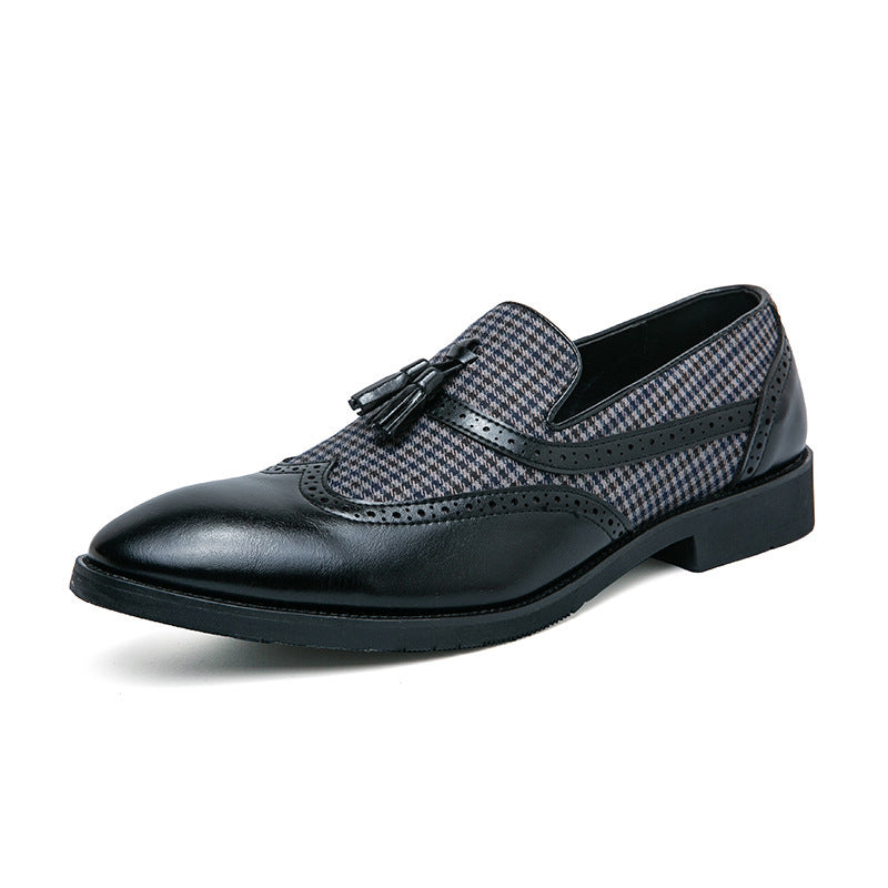 Business casual lædersko til mænd i britisk stil
