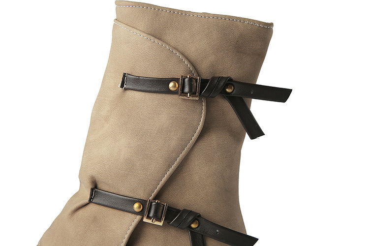Explosive British Belt Buckle Martin Boots