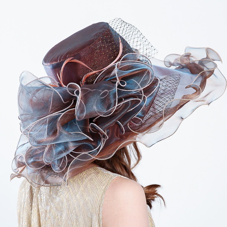 UV Protection European And American Organza Fashion Mesh