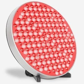 Round Panel Red Light Therapy Lamp Bracket For Skin Beautification And Rejuvenation