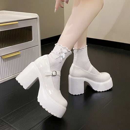 Fashion Personlighed Vintage Mary Jane Sko Dame