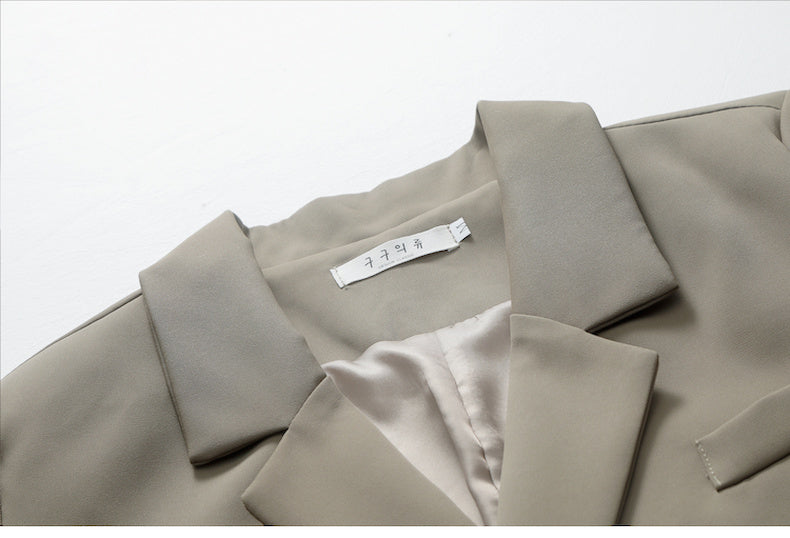 Women's Niche Short Suit Jacket Design