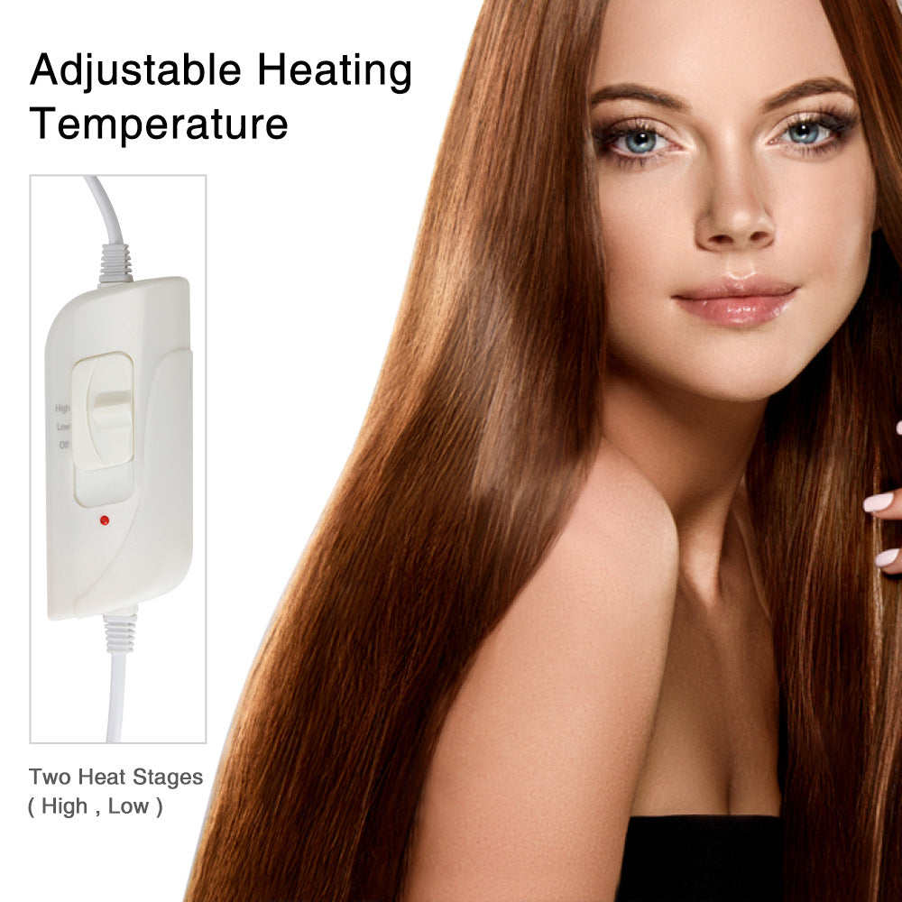Household Hair Mask Hair Care Heating Cap Three-speed Temperature Control Adjustment