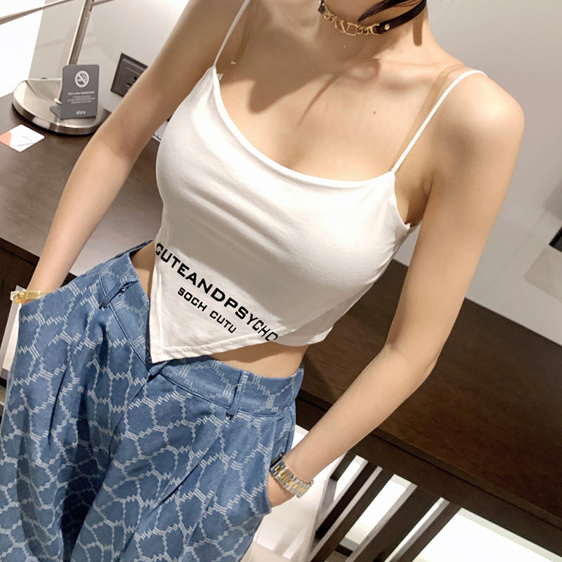 Women's Simple And Niche Apron Inverted Triangle Sling