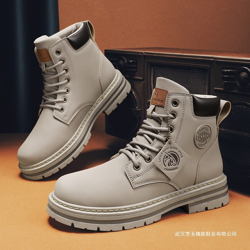 Mens Casual Versatile British-style Martens Boots