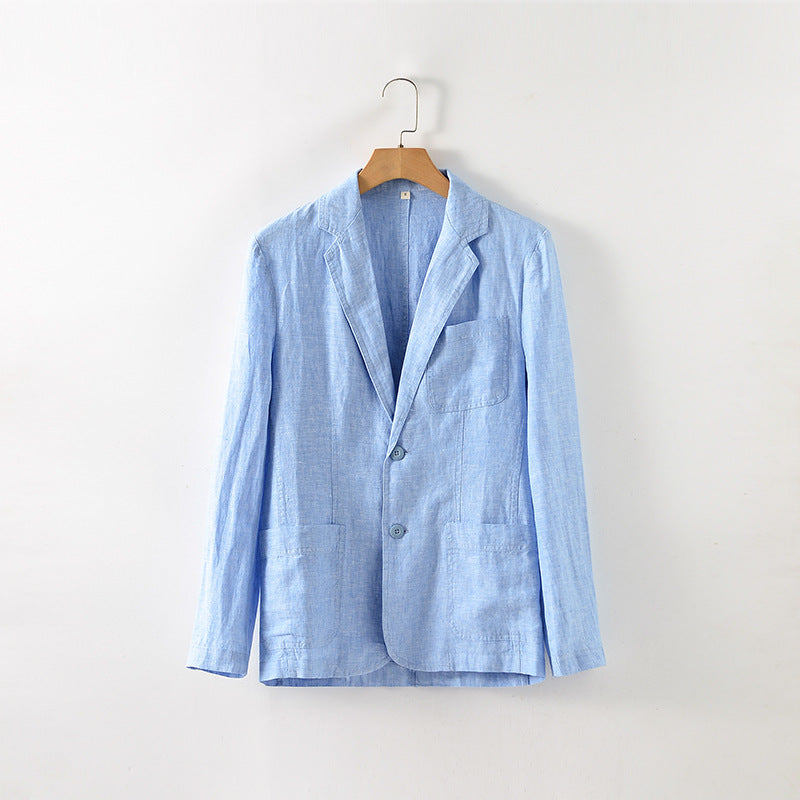 Casual Linen Suit Thin Jacket