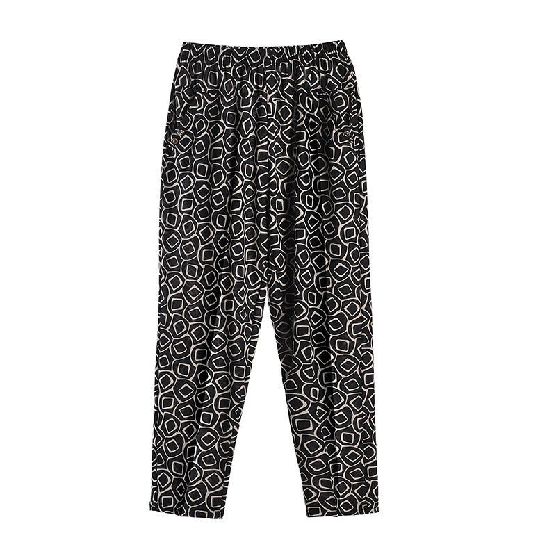 Mom's Summer Thin Cropped Pants