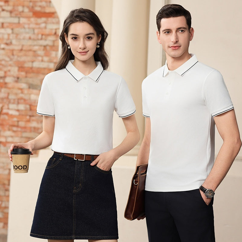 Antibacterial Ice-sensitive Lapel Polo Shirt