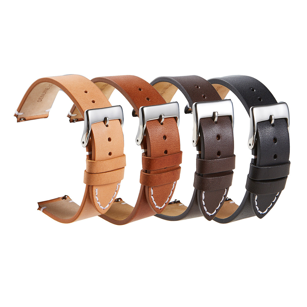 Leather Strap Cowhide Head Layer Soft Frosted Bottom Ultra-thin