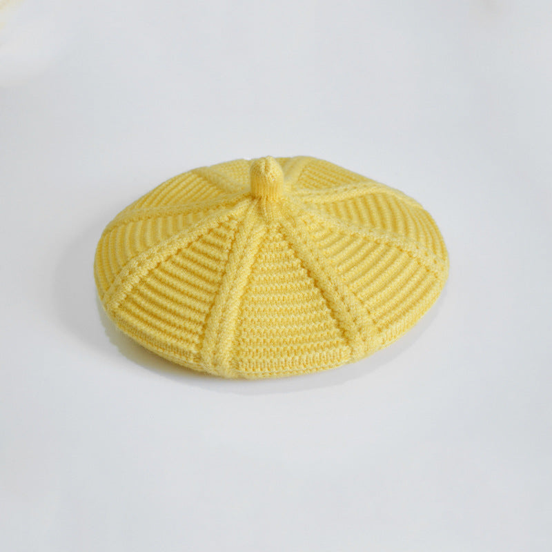 Beret Cross Border Woolen Hat Korean Style