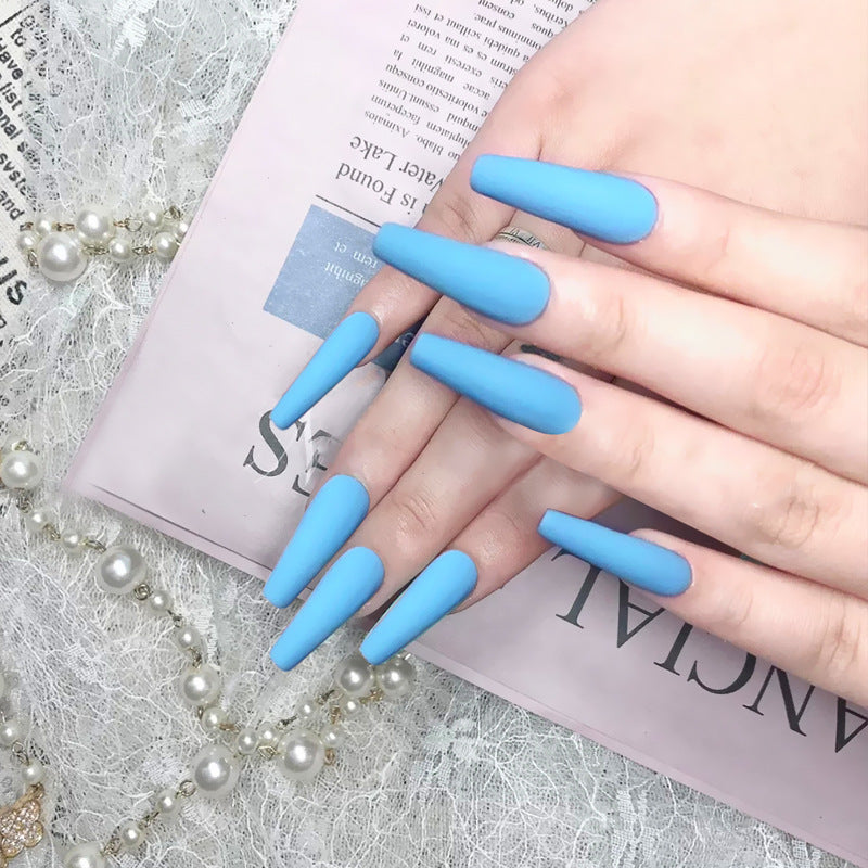 Matte Matte Super Long Ballet Nail