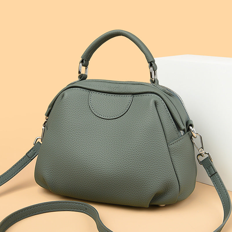 Genuine Leather Shoulder Large-capacity Crossbody Bag