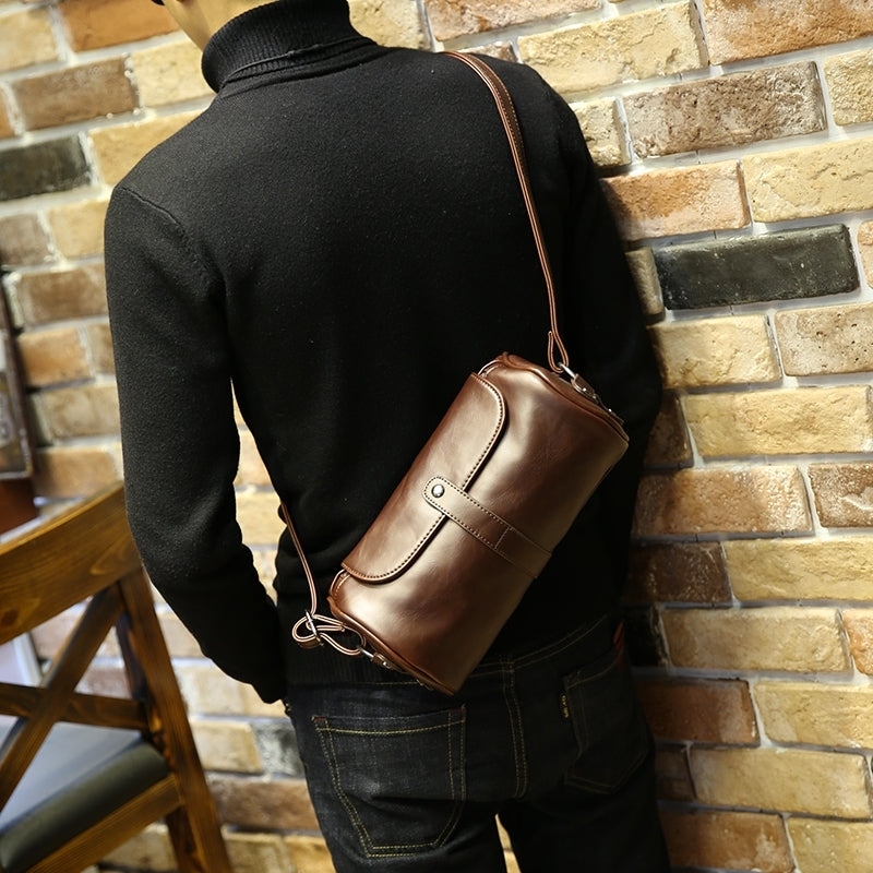 Men's Personality One Shoulder New Fashion Casual Messenger Bag