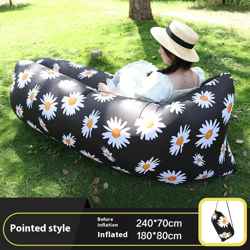 Lazy Sofa Outdoor Camping Music Festival Inflatable Foldable One-minute Inflatable Portable Seat