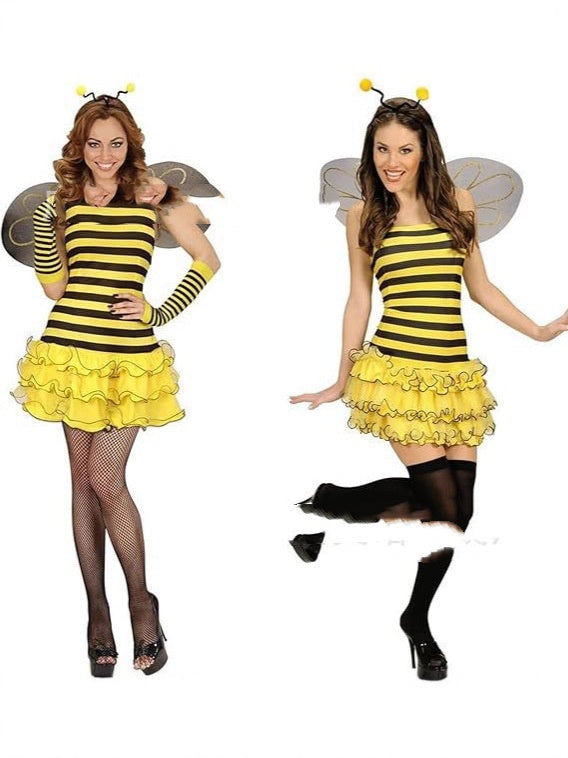 Halloween bi-mønster Tøj Cosplay Kostumefest Udklædning