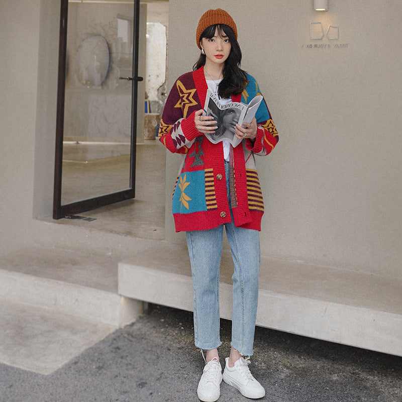 Veste étudiante décontractée style paresseux, mode printemps et automne