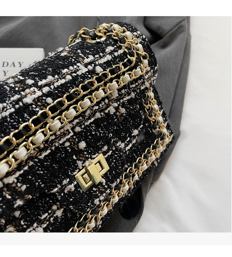 Women's Knitted All-match Small Square Bag