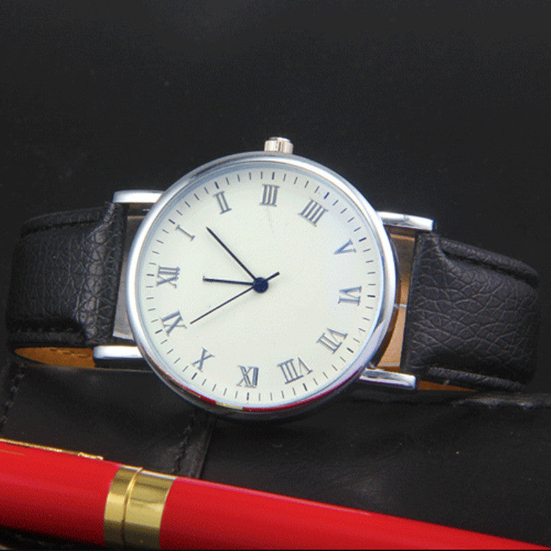 Simple Fashion Roman Scale Men's Watch