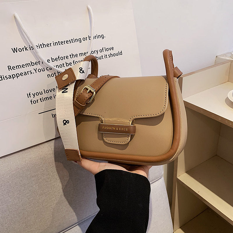 Fashion Sommer Kontrastfarve Enkel Afslappet Skuldertaske