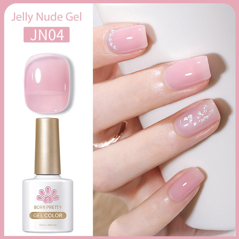 Nail Polish Transparent Color UV Polish Jelly Phototherapy Plastic