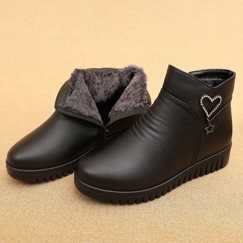 Warm Middle-aged Non-slip Cotton Shoes For The Elderly